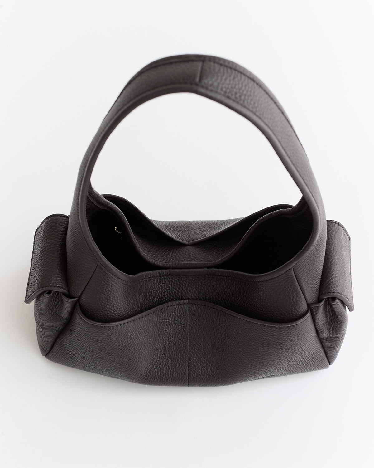 Drew Utility Bag: Bark with Gold