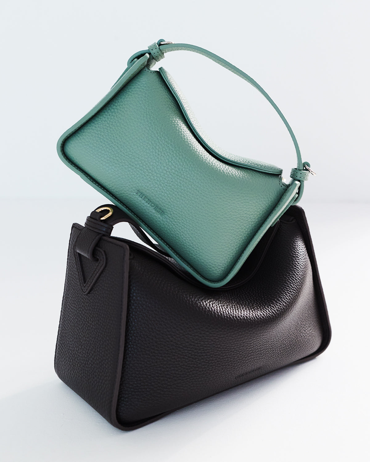 Clementine Bag: Bark with Gold