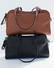 Maggie Shoulder Bag: Deep Honey