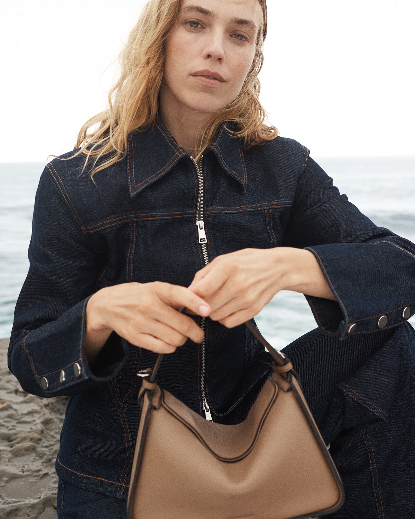 Clementine Bag in Taupe | The Horse