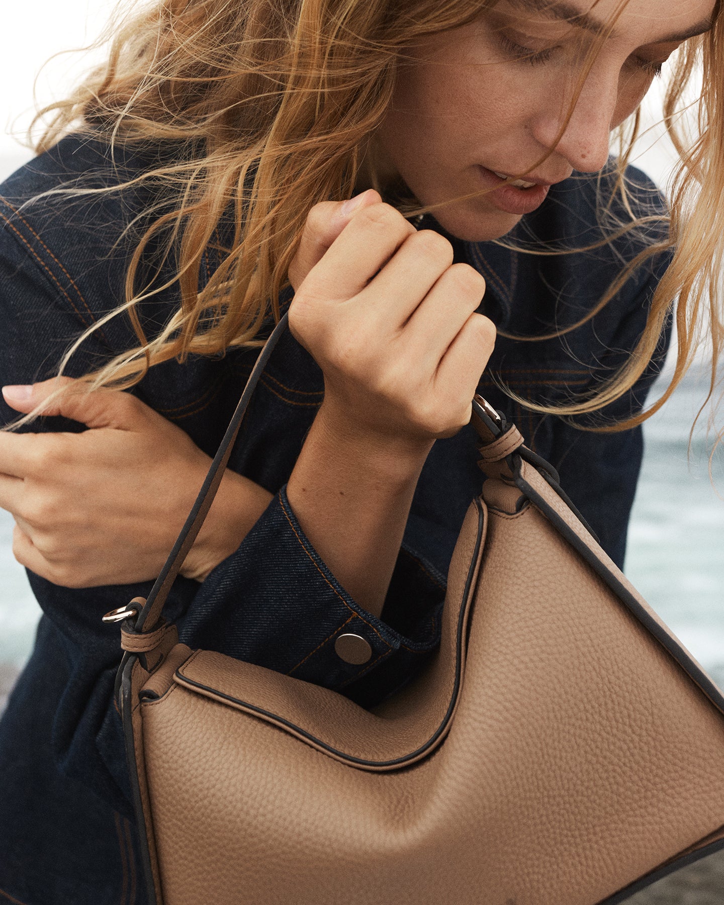 Clementine Bag in Taupe | The Horse