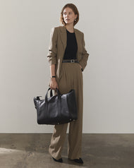 Aries Duffle Bag: Black