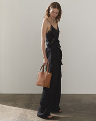 Alexie Tote: Tan Pebbled Leather