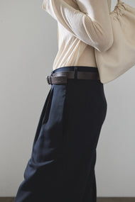 Minimal Belt: Coffee