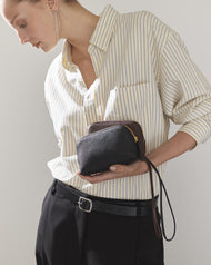 Wrist Pouch: Black Gold