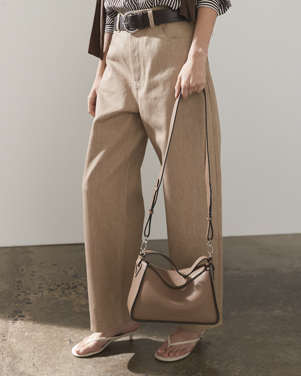 Clementine Bag in Taupe | The Horse