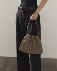 Fin Drawstring Bag: Mushroom