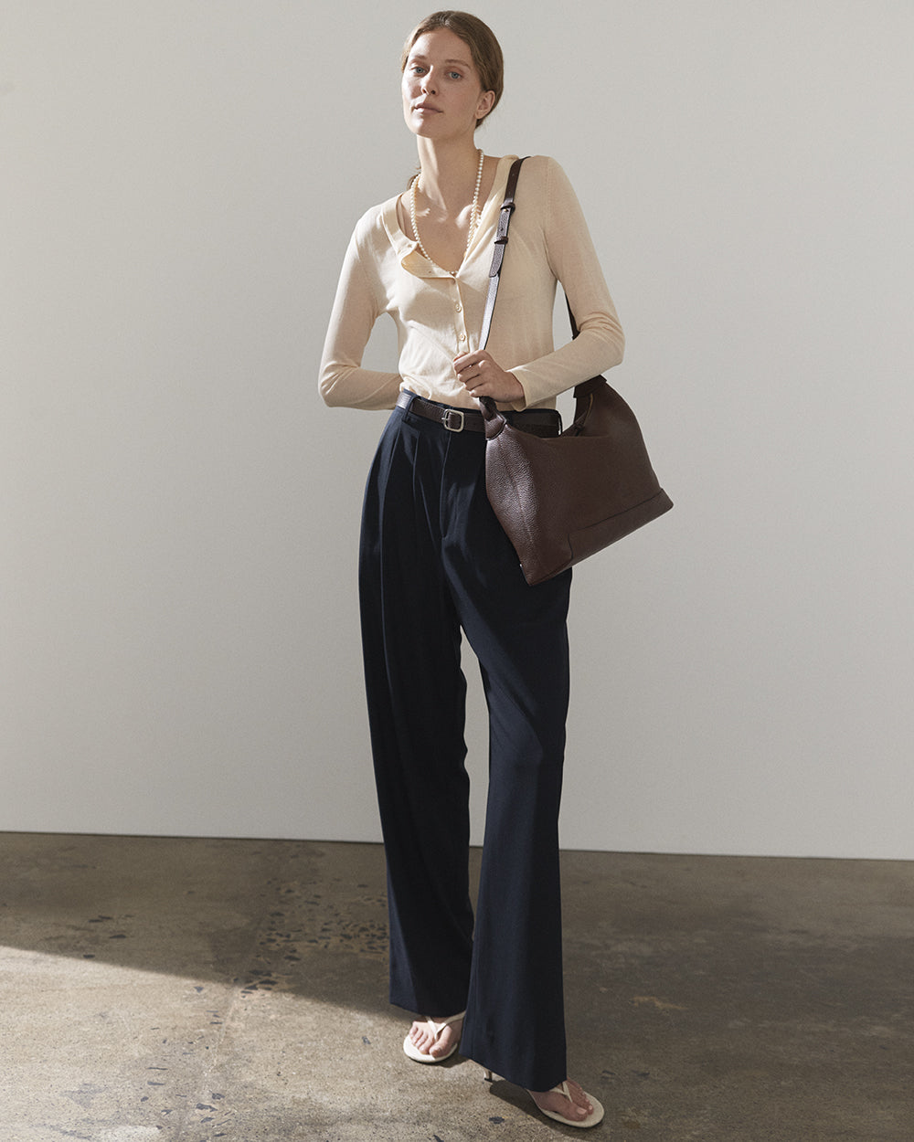 Lou Bag: Coffee Gold