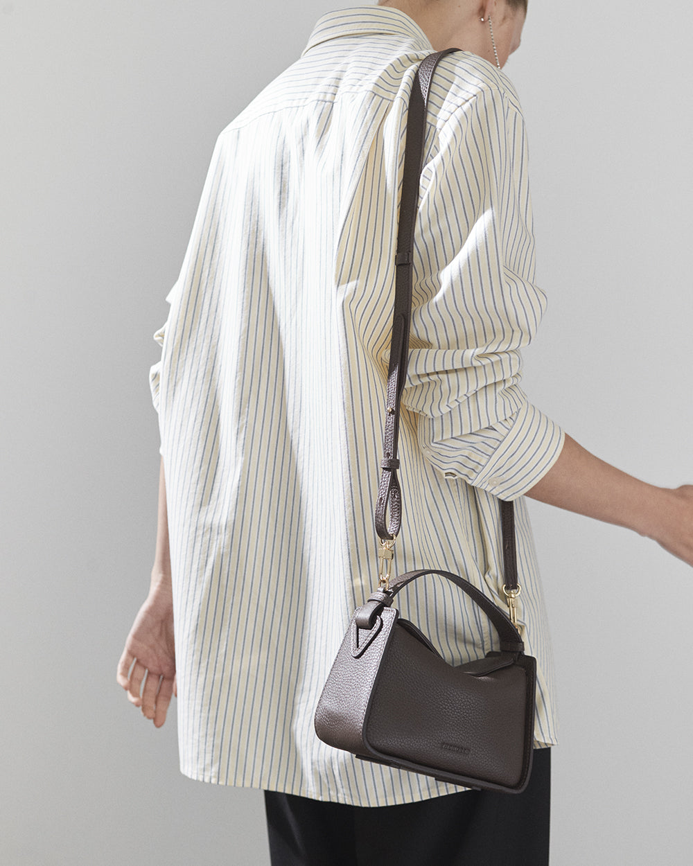 Mini Clementine Bag in Charcoal | The Horse USA