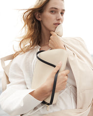 Clara Bag: Oat with Gold