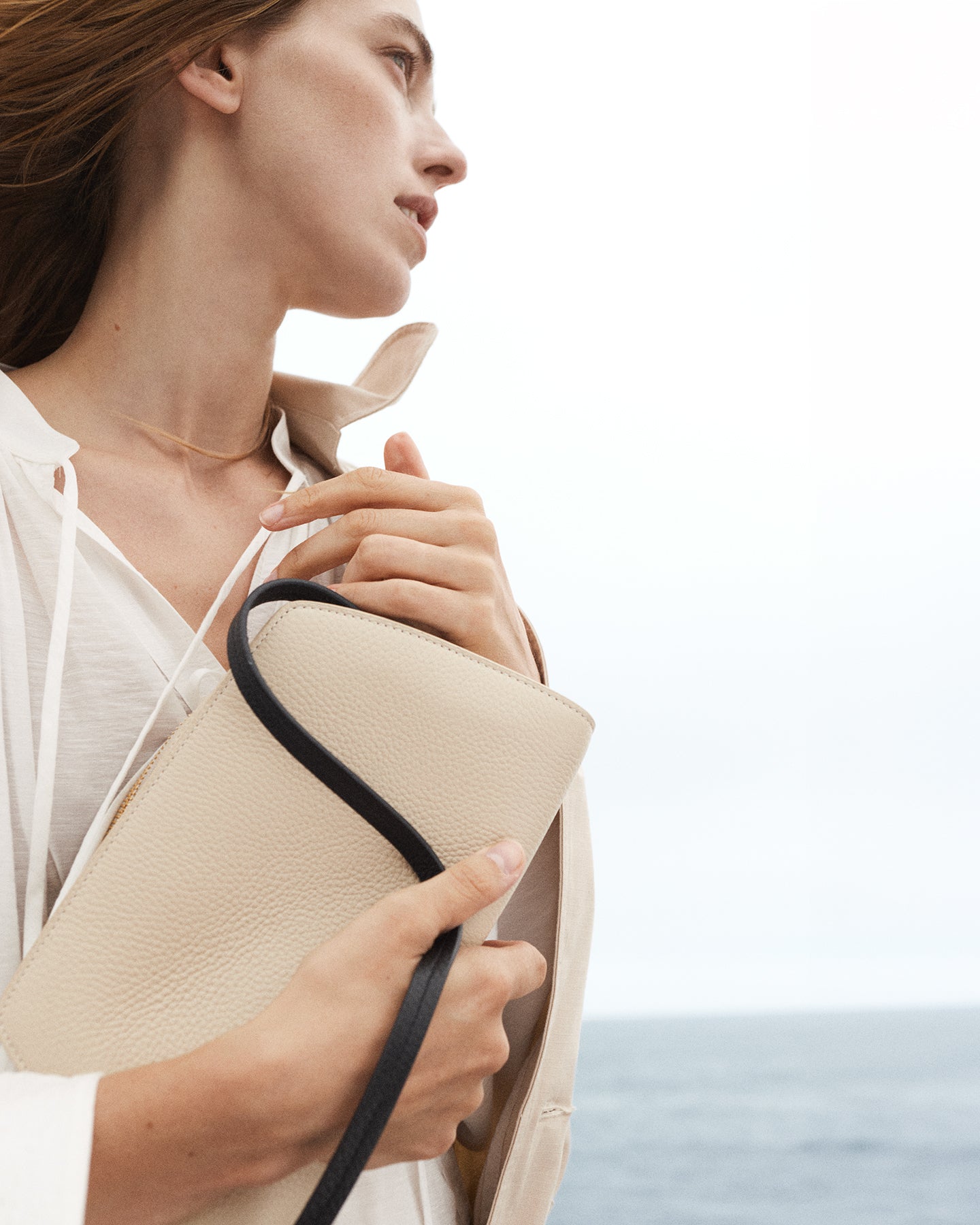 Clara Bag: Oat with Gold