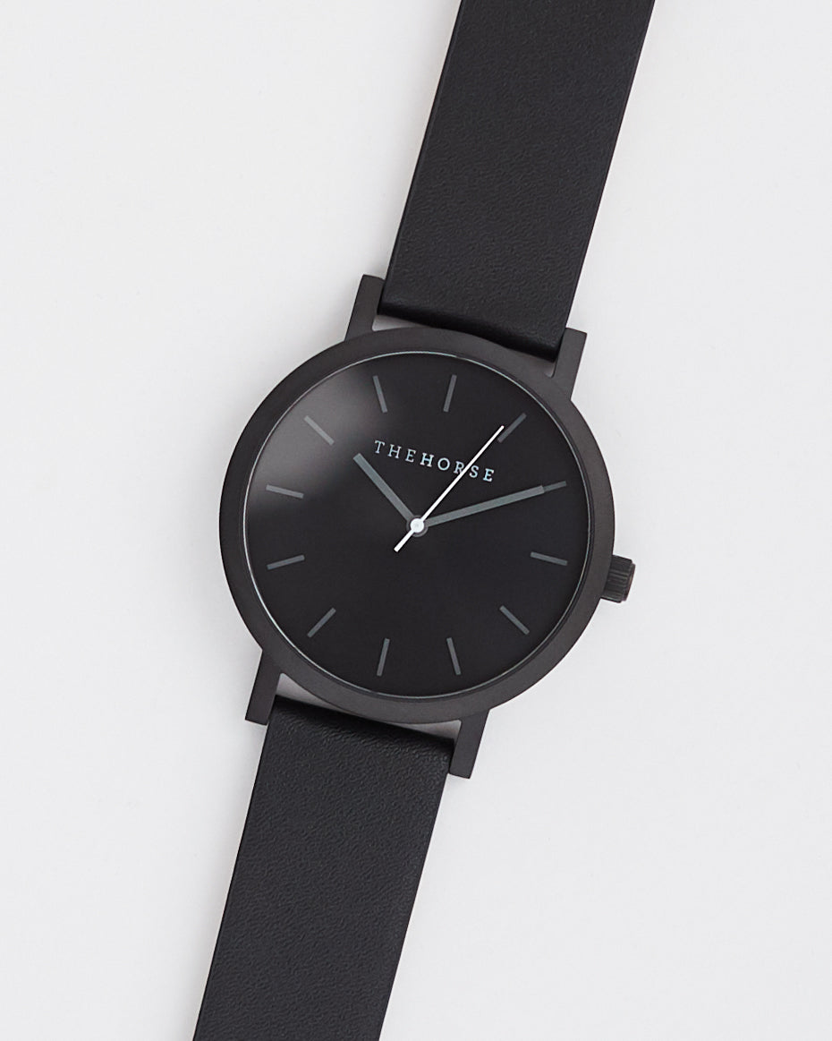 The Original: Matte Black / Black Sunray / Black Leather