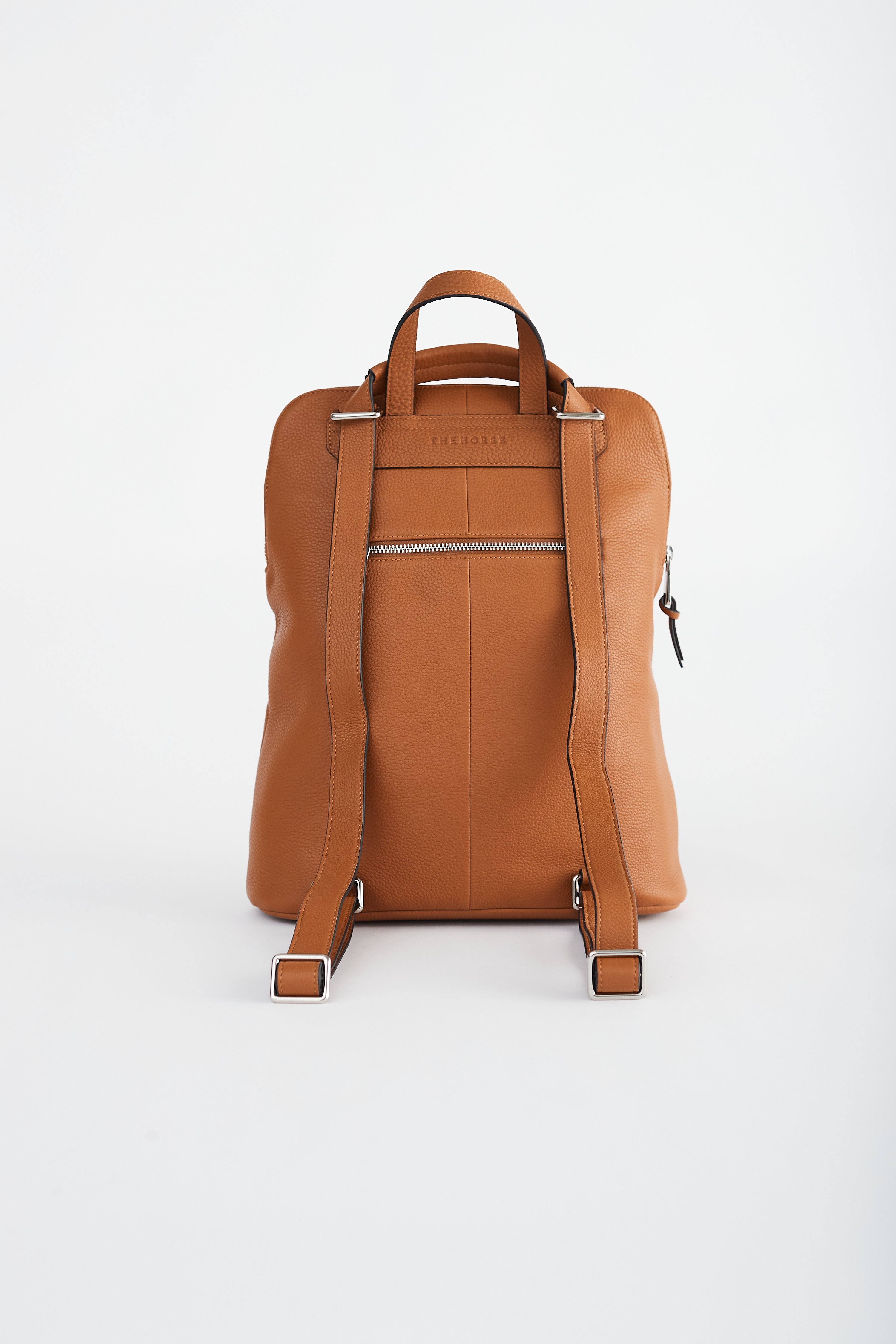 Backpack in Tan Leather | The Horse