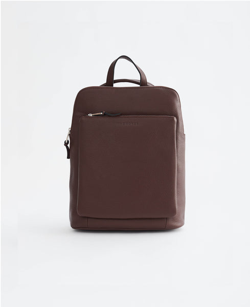 Backpack in Coffee Leather | The Horse