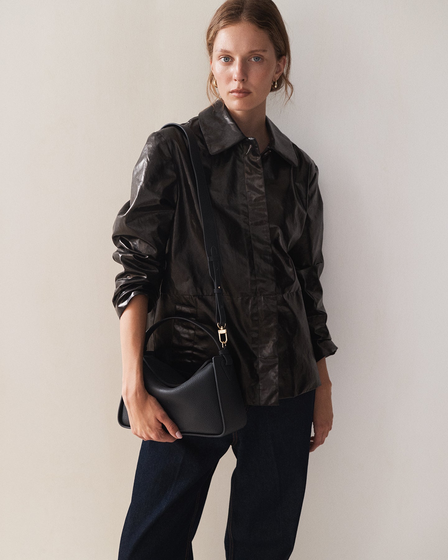 Clementine Bag in Dark Navy | The Horse