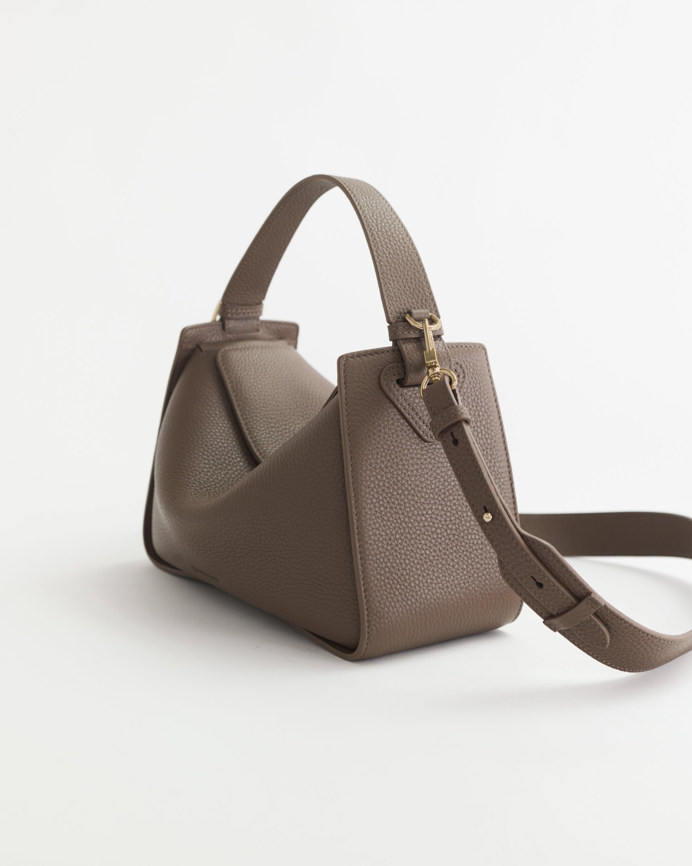 Clementine Bag: Mushroom with Gold