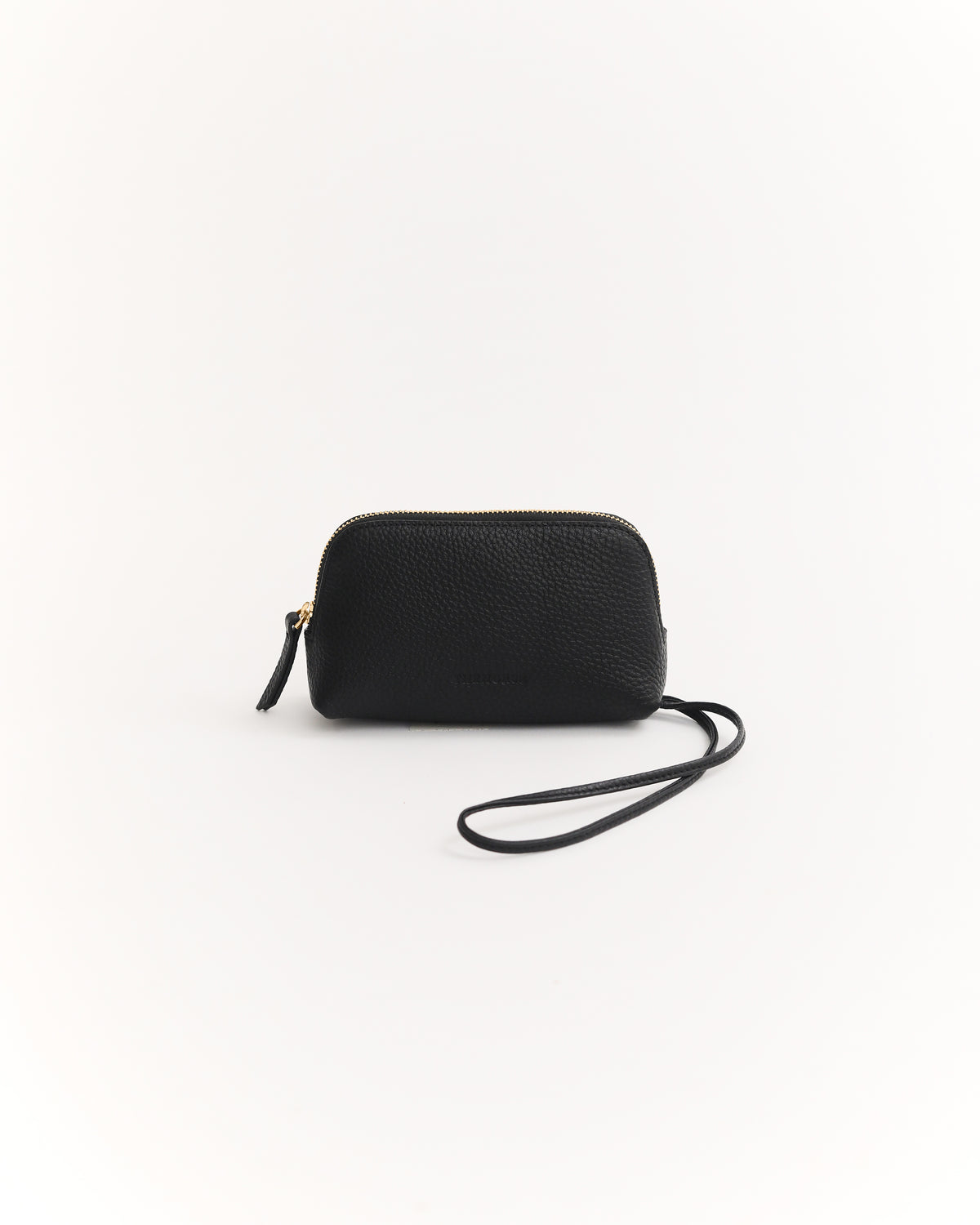 Wrist Pouch: Black Gold