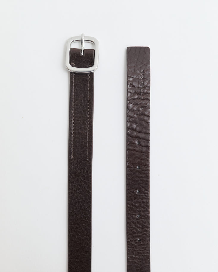 Minimal Belt: Coffee