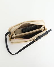 Clara Bag: Oat with Gold
