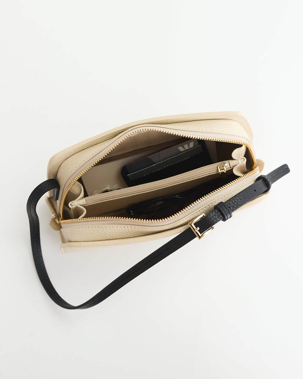 Clara Bag: Oat with Gold