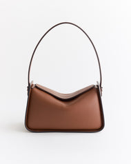 Clementine Shoulder Bag: Deep Honey