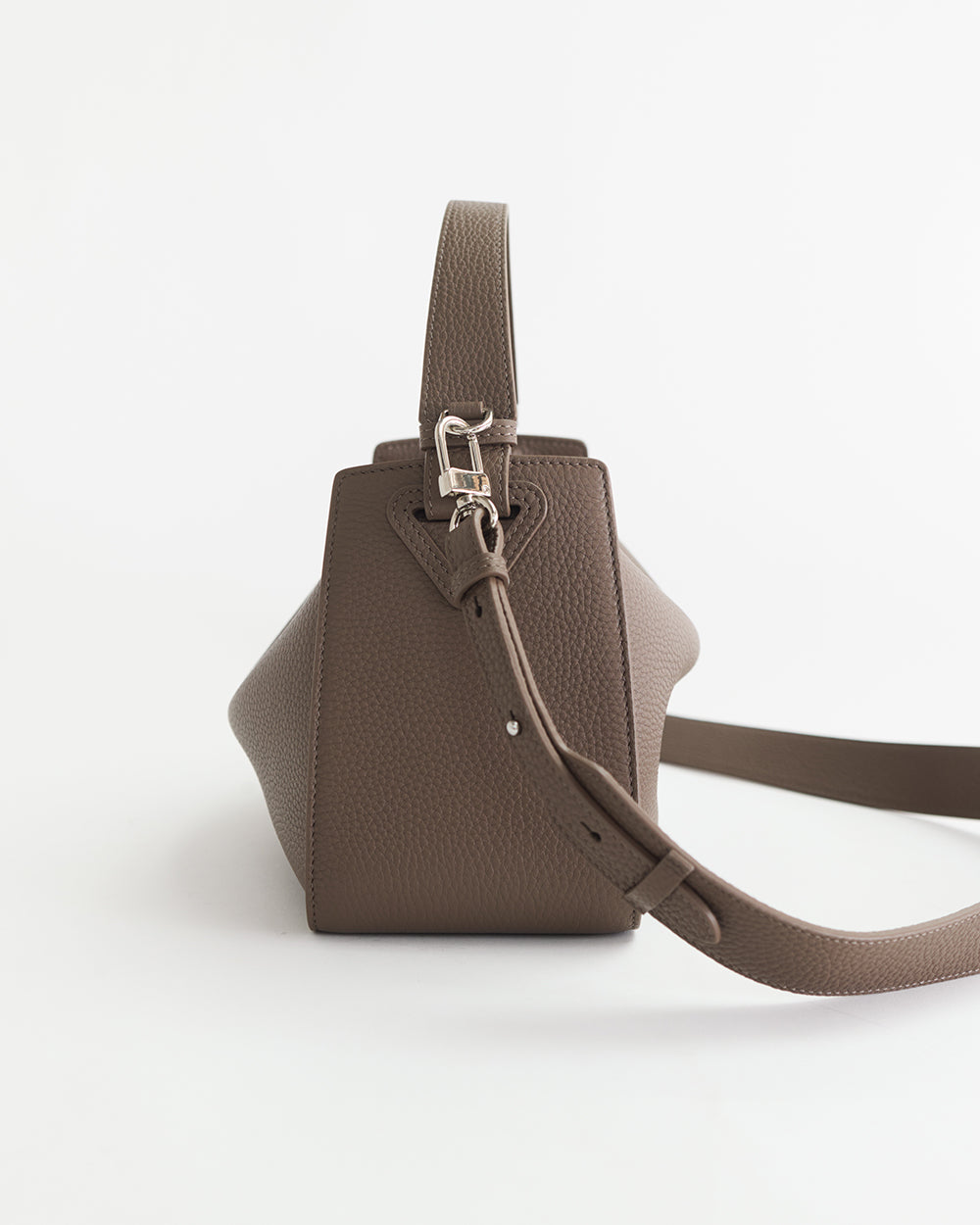 Clementine Bag: Mushroom with Gold