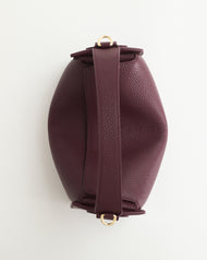 Clementine Bag: Plum with Gold