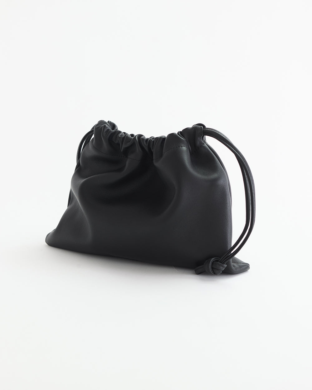 Fin Drawstring Bag: Black
