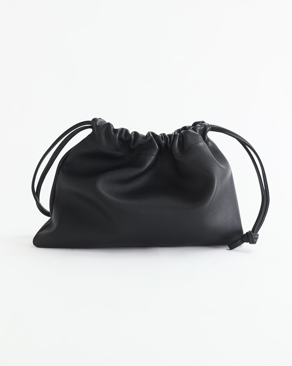 Fin Drawstring Bag: Black