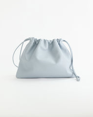 Fin Drawstring Bag: Blue Grey