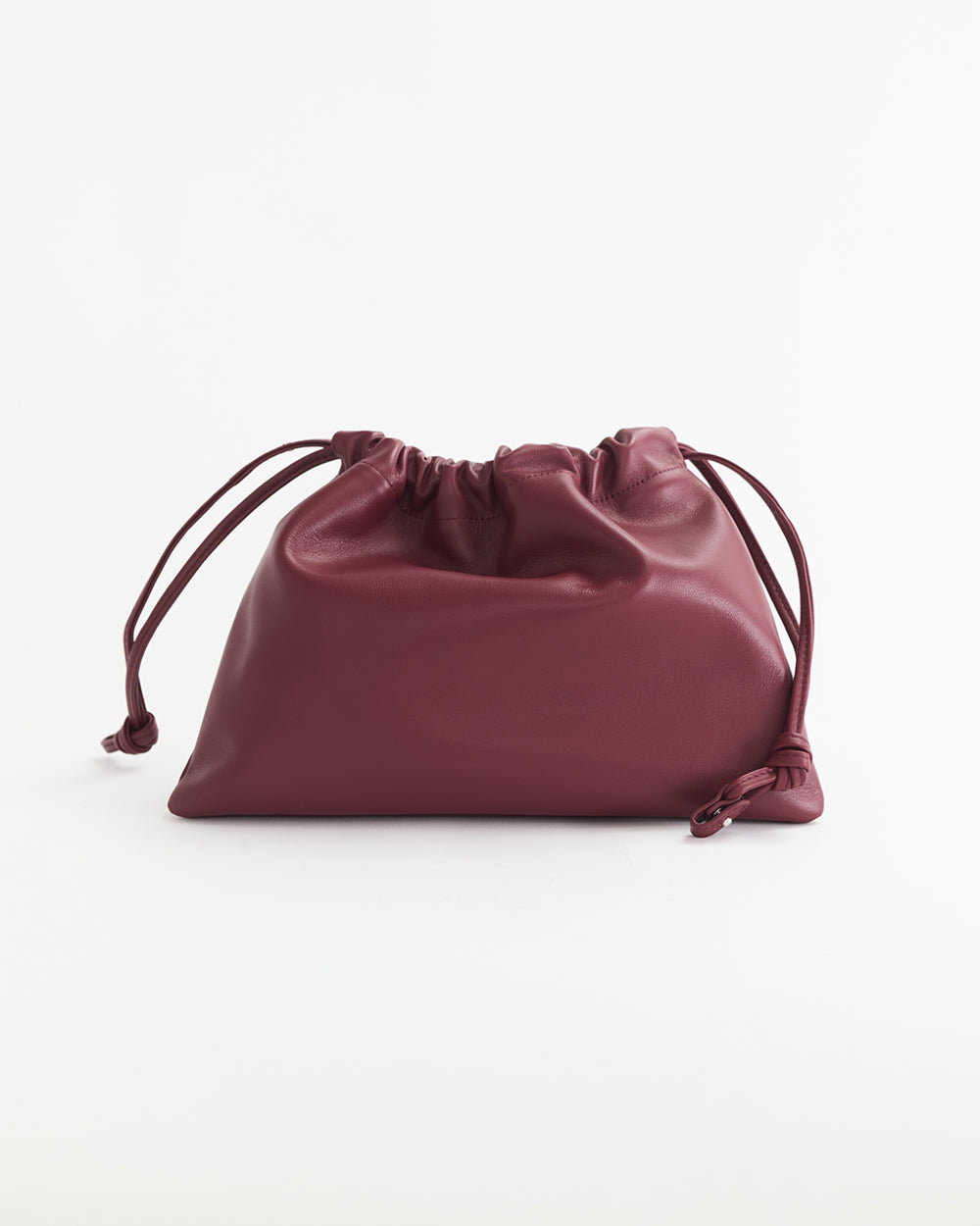 Fin Drawstring Bag: Cedar Red