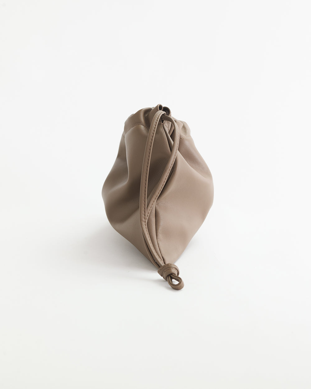 Fin Drawstring Pouch in Mushroom | The Horse