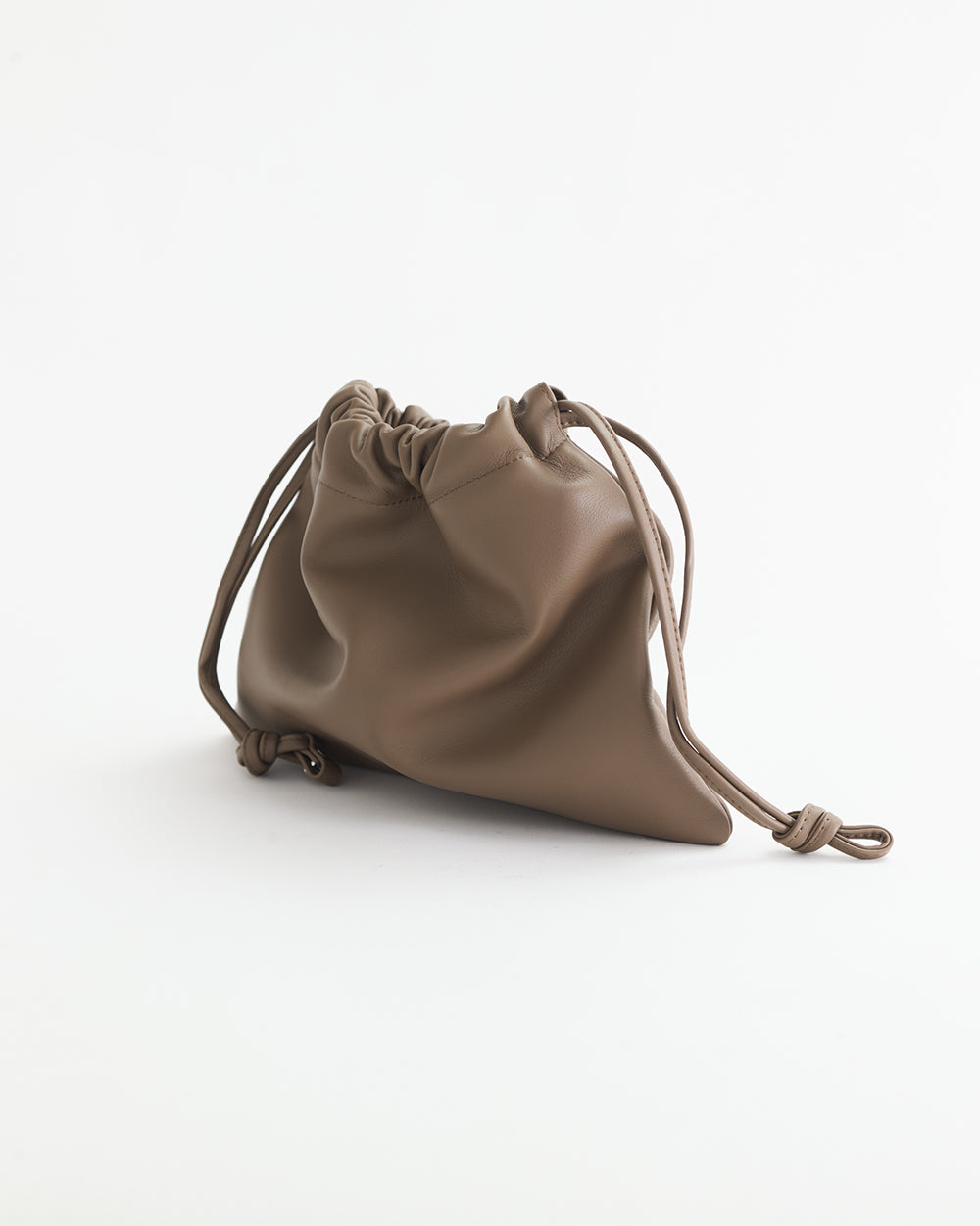 Fin Drawstring Bag: Mushroom