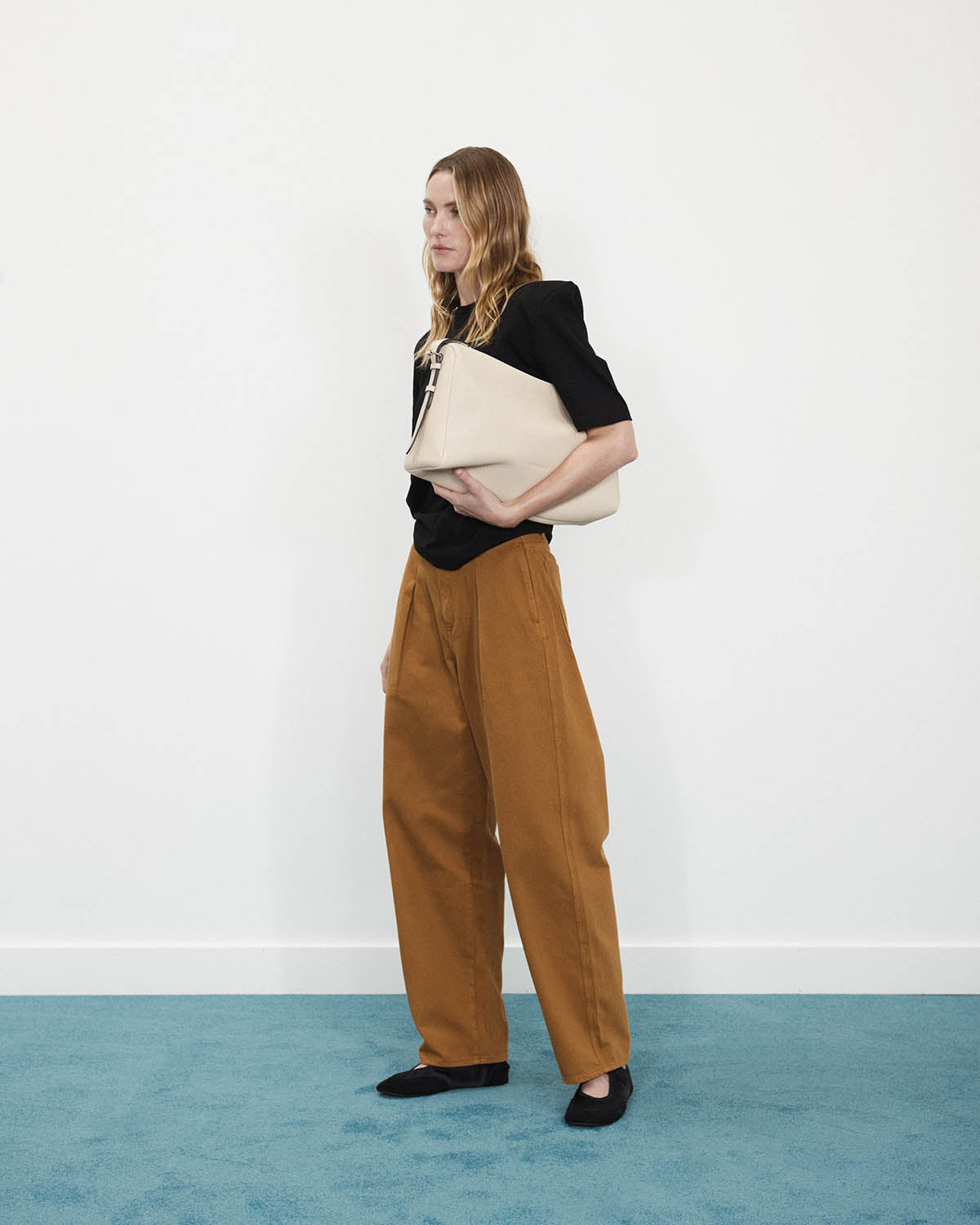 Lottie Handbag: Oat