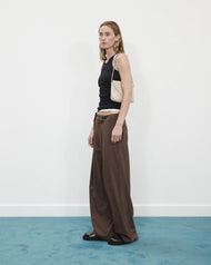 Stella Shoulder Bag: Oat