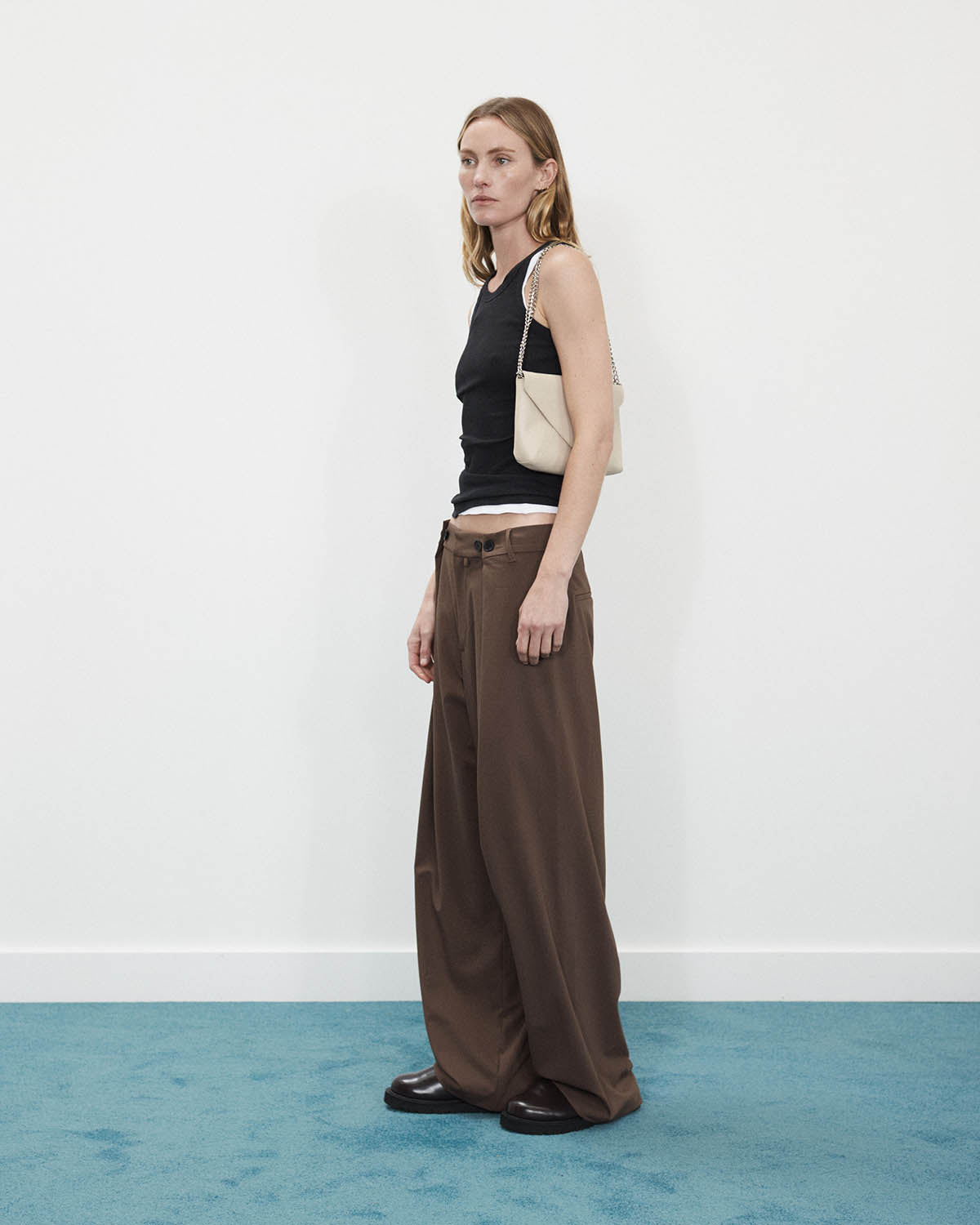 Stella Shoulder Bag: Oat