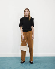 Wes Shoulder Bag: Oat