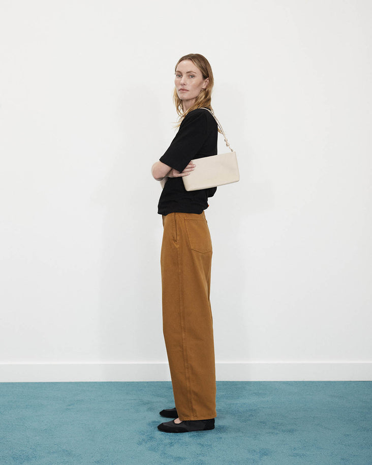 Wes Shoulder Bag: Oat