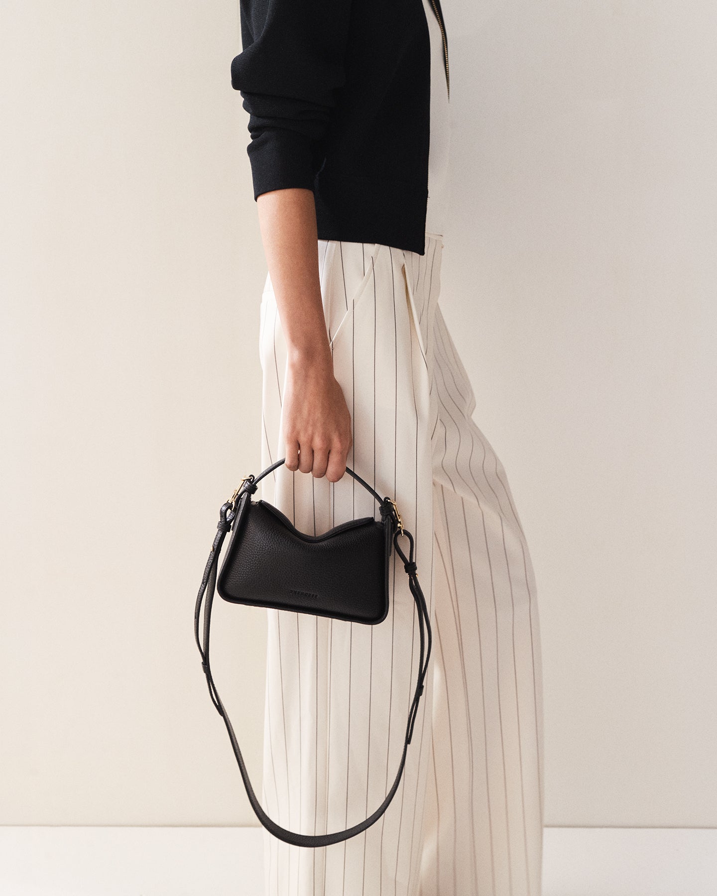 Mini Clementine Bag in Black | The Horse