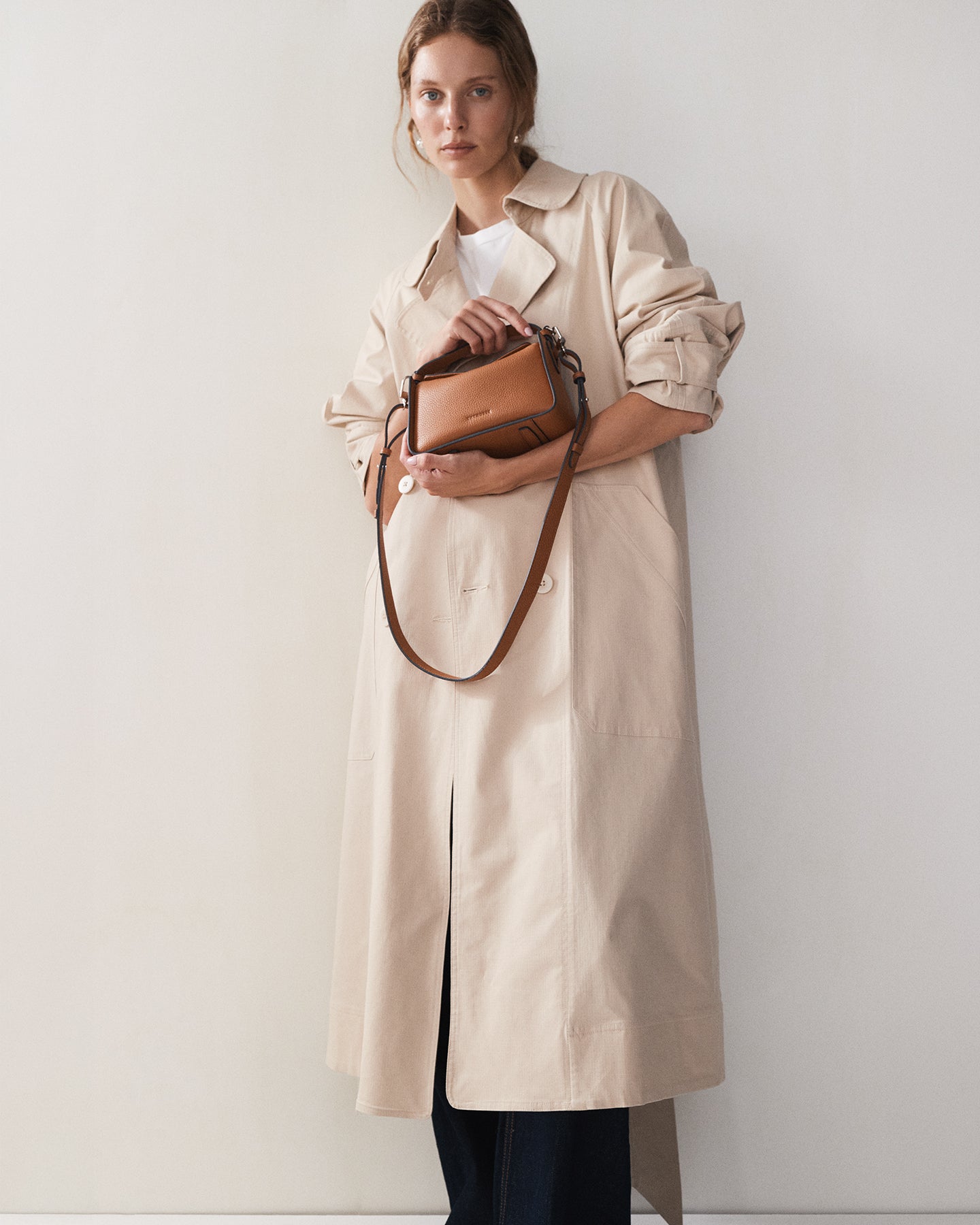 Mini Clementine Bag in Tan | The Horse