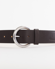 Classic Leather Belt: Coffee