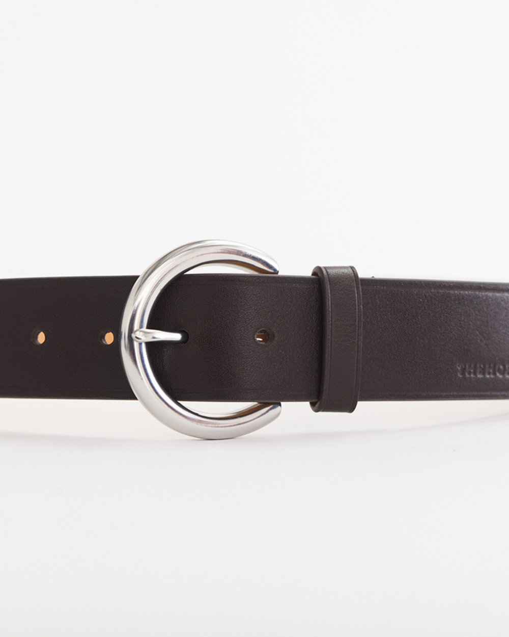 Classic Leather Belt: Coffee