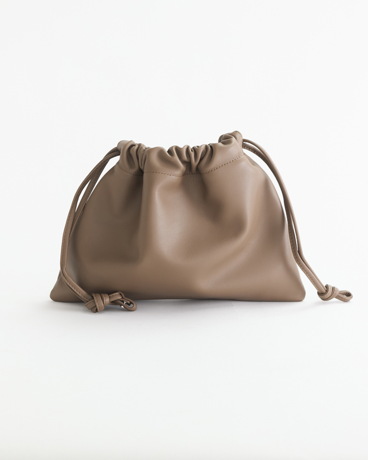 Fin Drawstring Bag: Mushroom