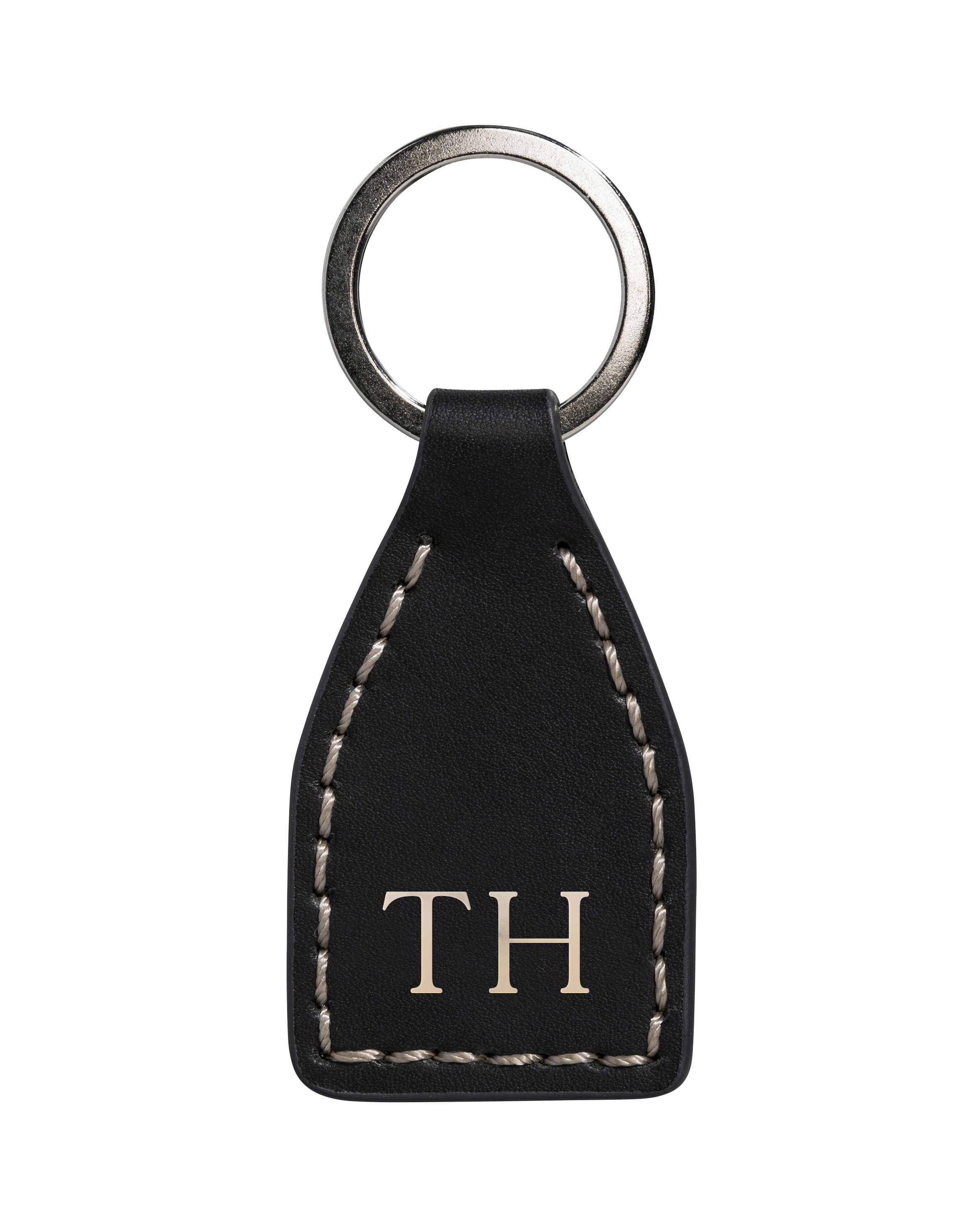 The Key Fob in Black Leather by The Horse