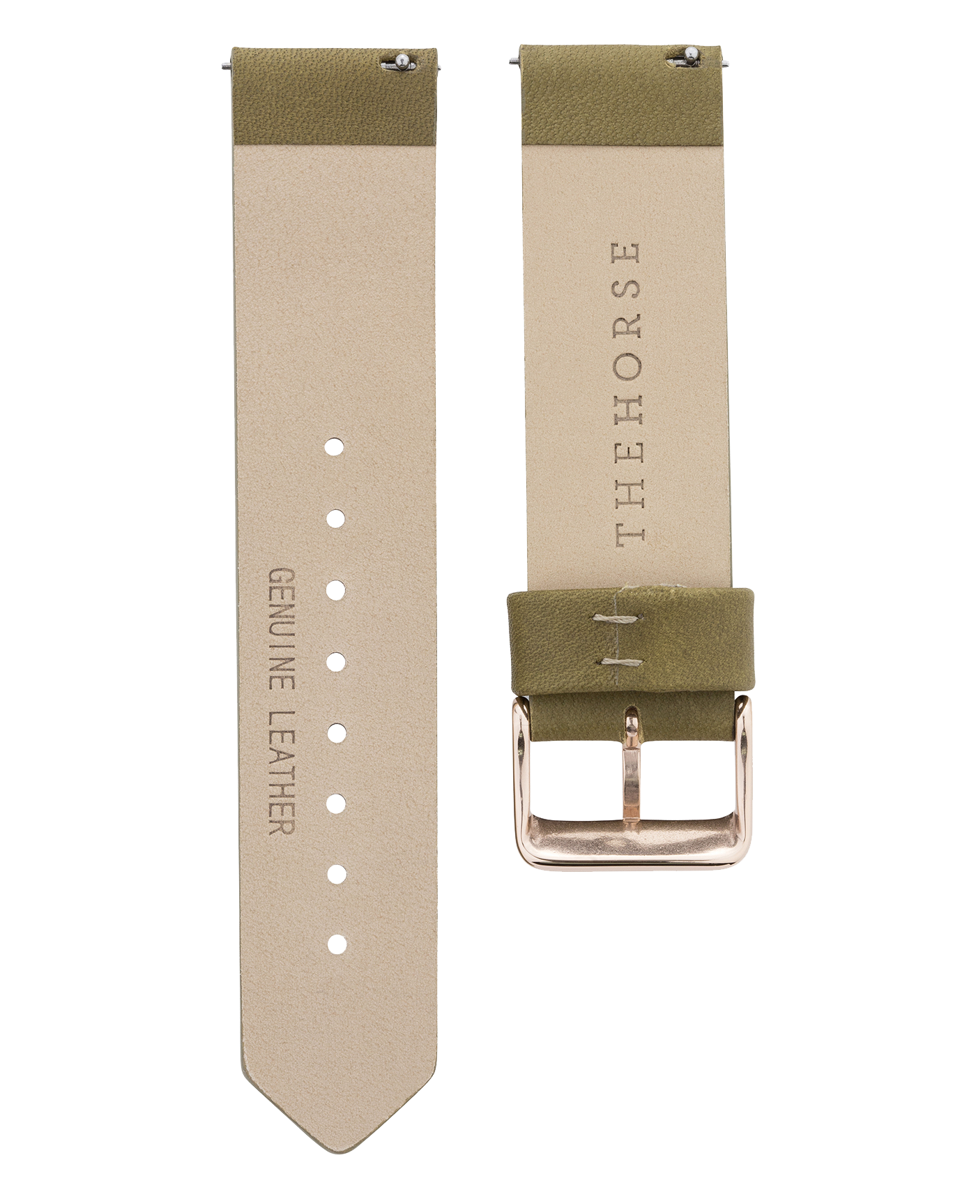 The Original: Olive Leather Strap